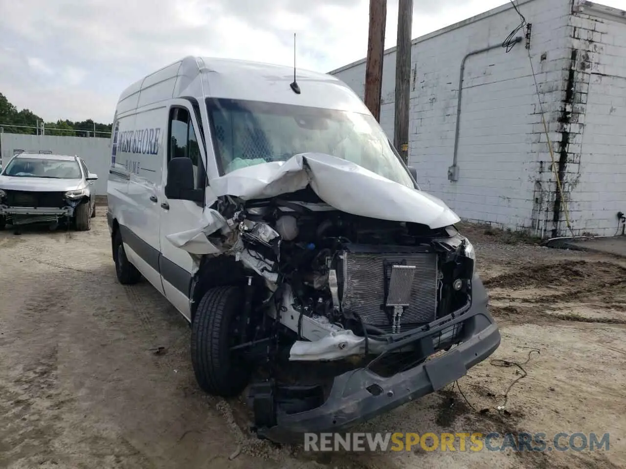 1 Photograph of a damaged car W1W4EBHY1LT038031 MERCEDES-BENZ SPRINTER 2020