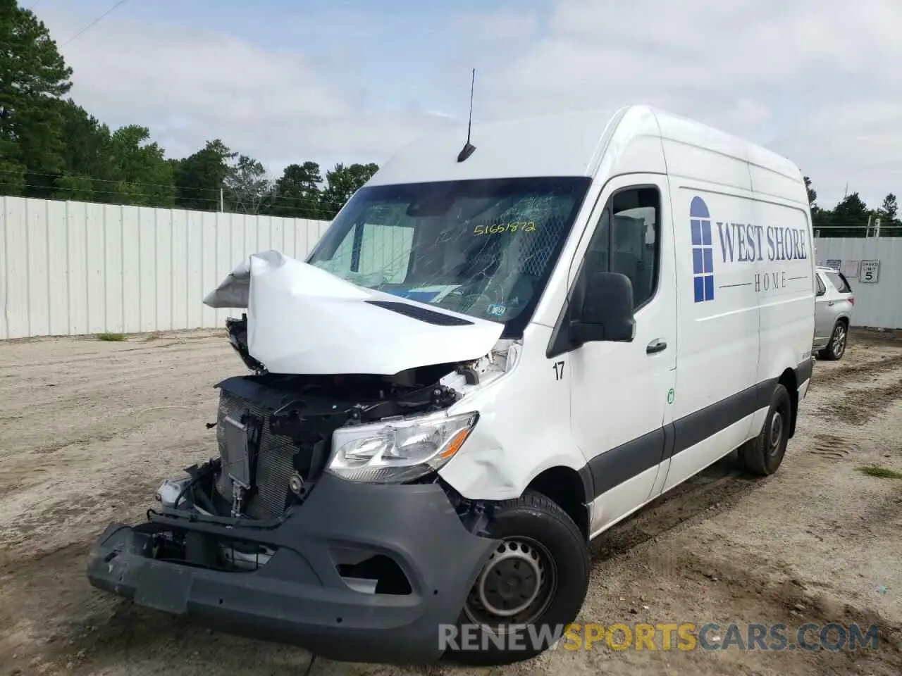 2 Photograph of a damaged car W1W4EBHY1LT038031 MERCEDES-BENZ SPRINTER 2020