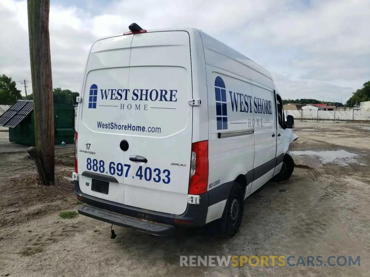 4 Photograph of a damaged car W1W4EBHY1LT038031 MERCEDES-BENZ SPRINTER 2020