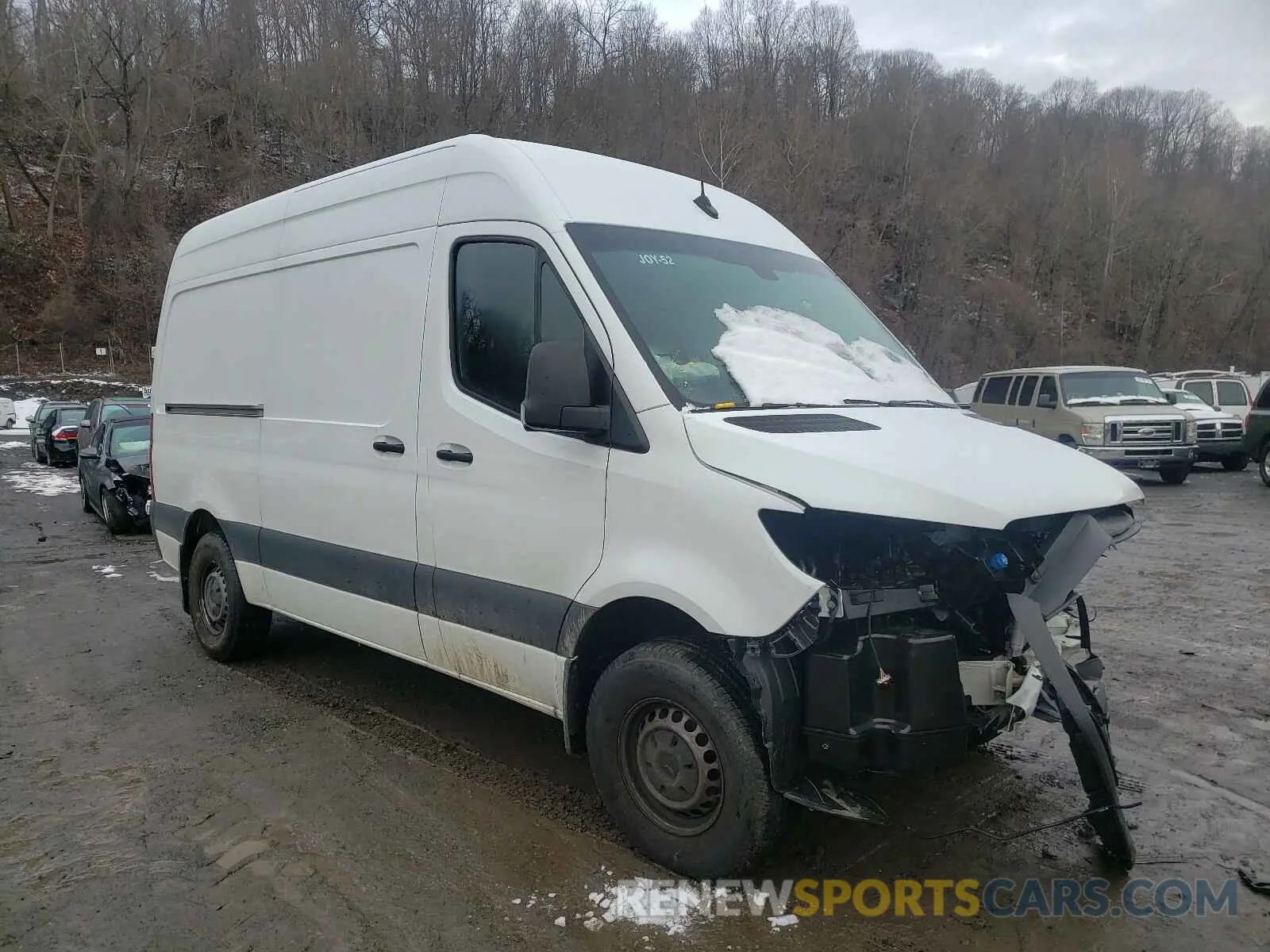 1 Photograph of a damaged car W1W4EBHY9LT035538 MERCEDES-BENZ SPRINTER 2020