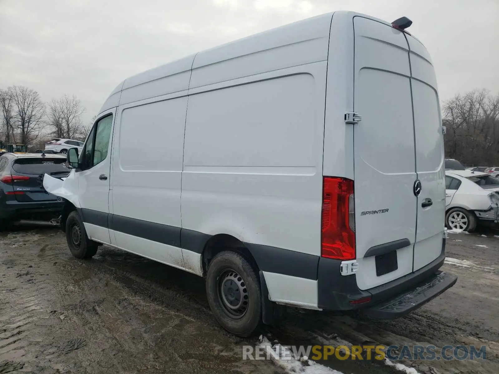 3 Photograph of a damaged car W1W4EBHY9LT035538 MERCEDES-BENZ SPRINTER 2020