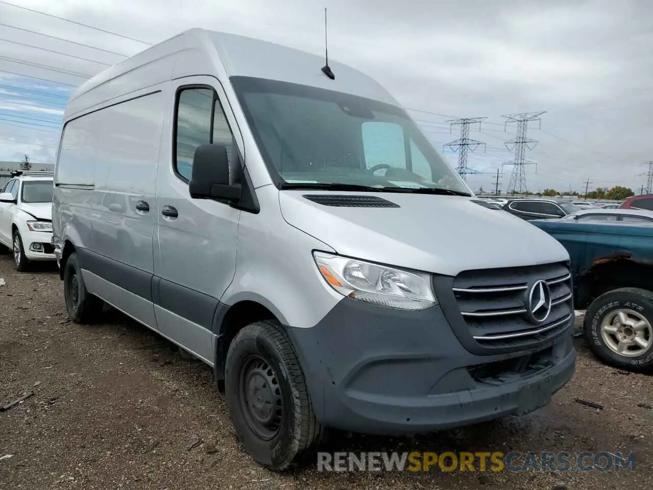 1 Photograph of a damaged car W1W4EBHY9LT039203 MERCEDES-BENZ SPRINTER 2020
