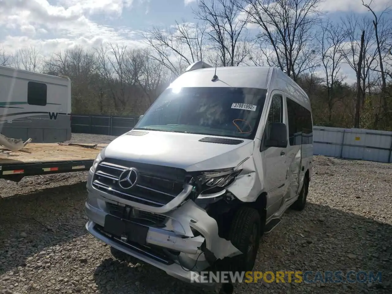 2 Photograph of a damaged car W1X4EBVY5LT040364 MERCEDES-BENZ SPRINTER 2020