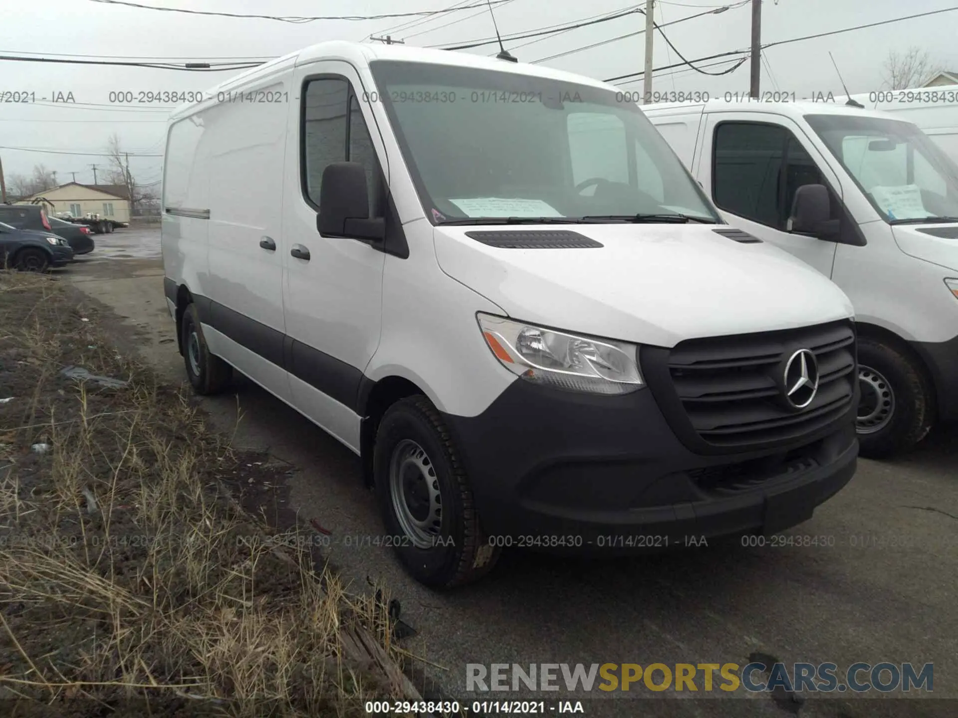 1 Photograph of a damaged car W1Y4EBHY5LT042963 MERCEDES-BENZ SPRINTER 2020