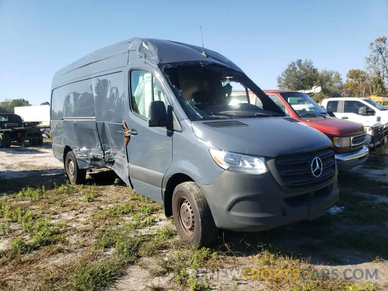 1 Photograph of a damaged car W1Y40CHY7MT073265 MERCEDES-BENZ SPRINTER 2021