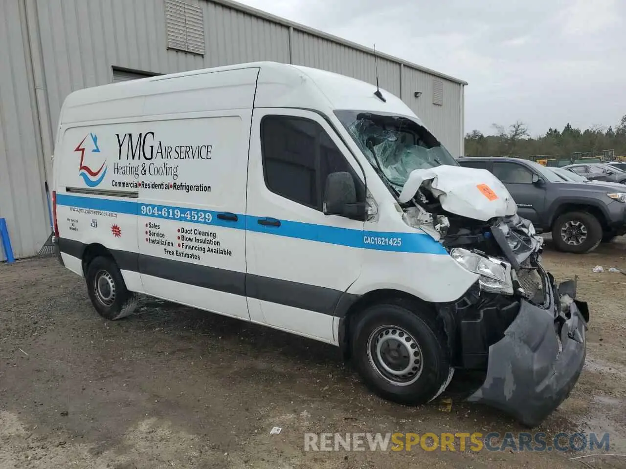 4 Photograph of a damaged car W1Y4EBHY6MT061393 MERCEDES-BENZ SPRINTER 2021