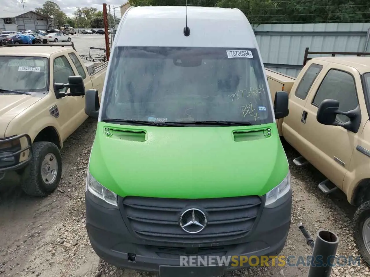 5 Photograph of a damaged car W1Y4ECHY8MT058906 MERCEDES-BENZ SPRINTER 2021