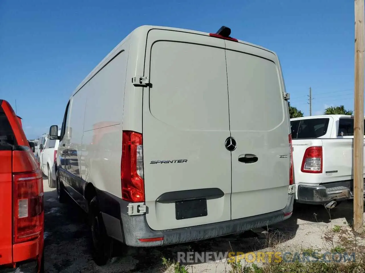 2 Photograph of a damaged car W1Y70BGY0MT066375 MERCEDES-BENZ SPRINTER 2021