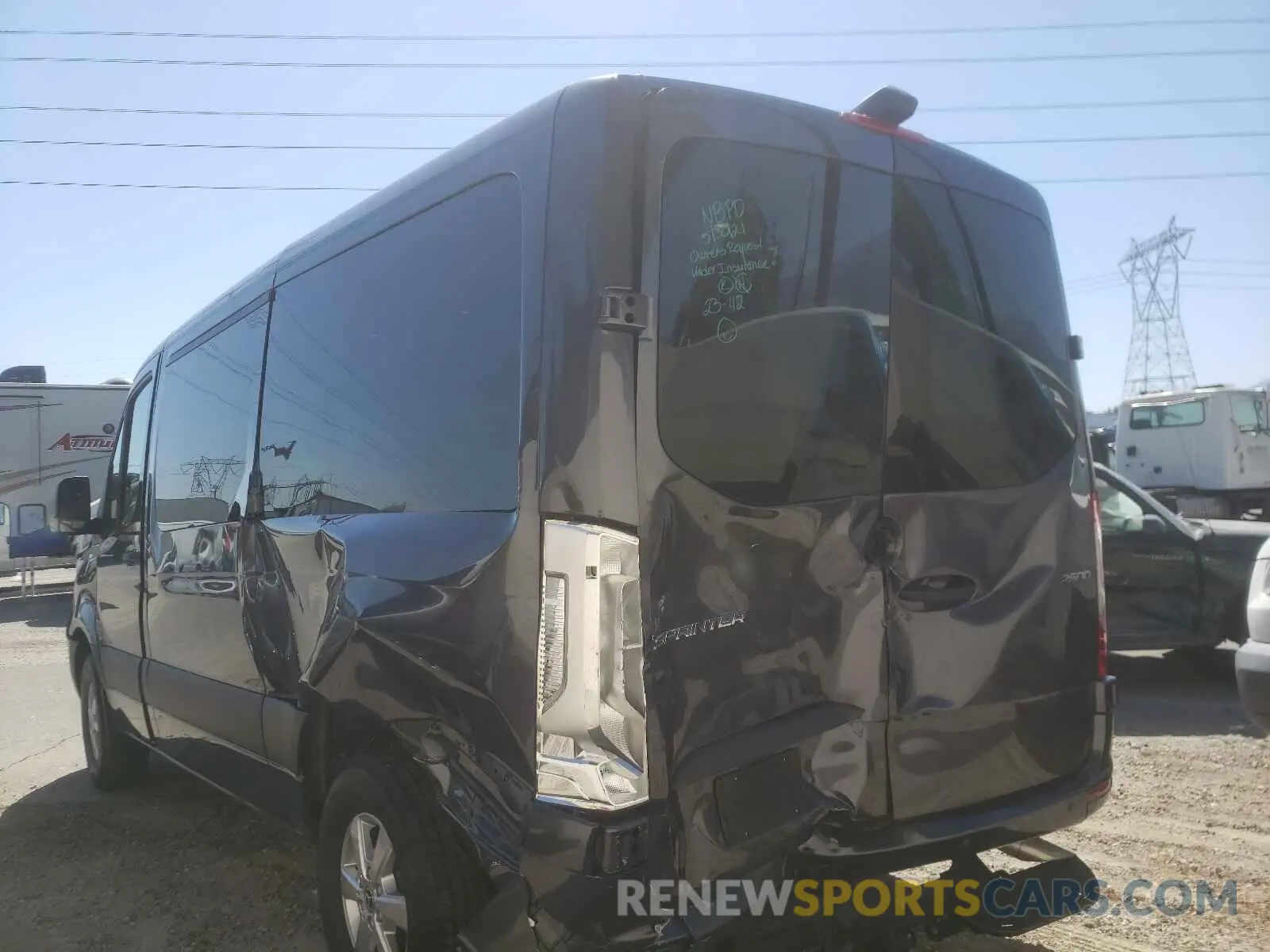 3 Photograph of a damaged car W1Z40FHY1MT048715 MERCEDES-BENZ SPRINTER 2021