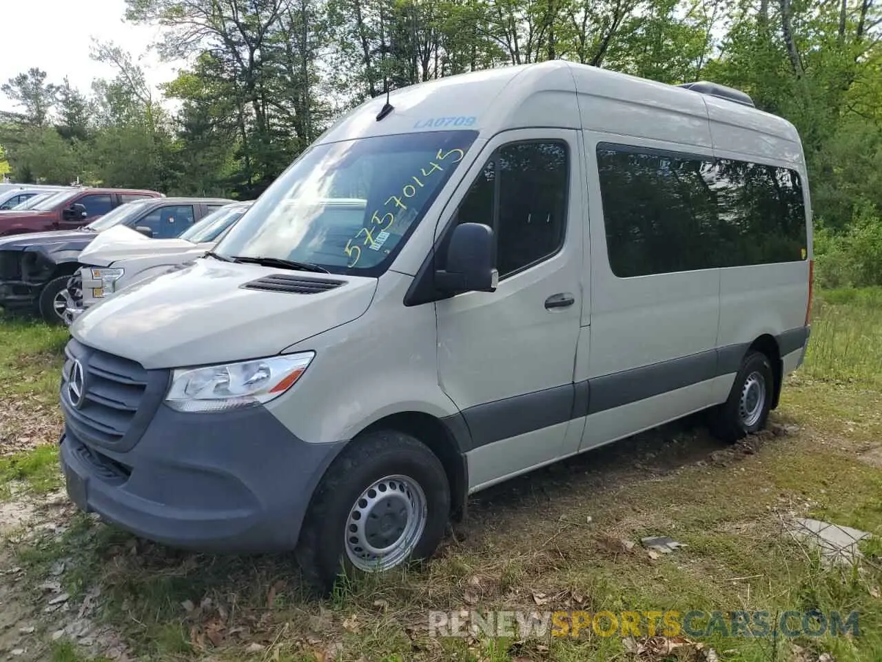 1 Photograph of a damaged car W1Z40FHY4MT063905 MERCEDES-BENZ SPRINTER 2021