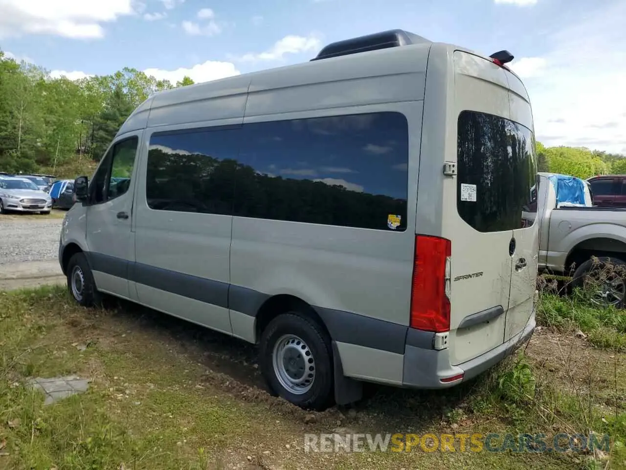2 Photograph of a damaged car W1Z40FHY4MT063905 MERCEDES-BENZ SPRINTER 2021