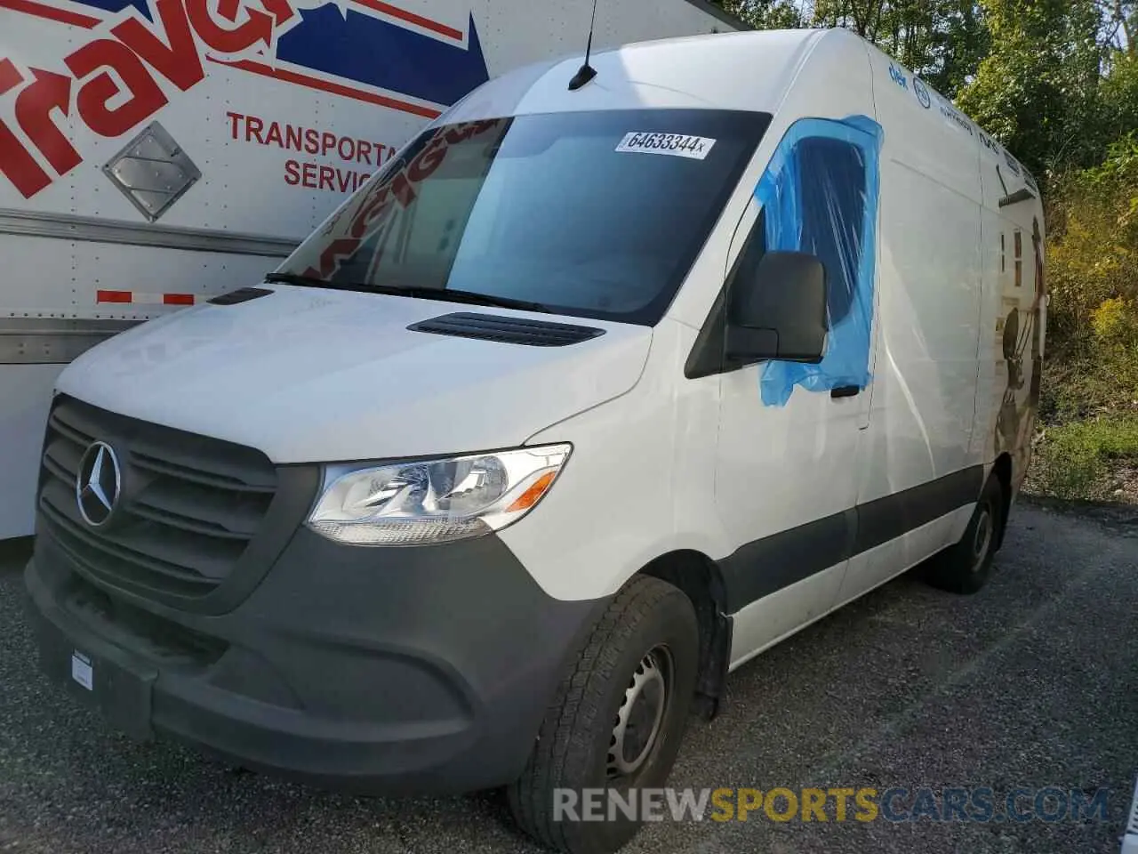 1 Photograph of a damaged car W1Y4DBHY6NP437023 MERCEDES-BENZ SPRINTER 2022