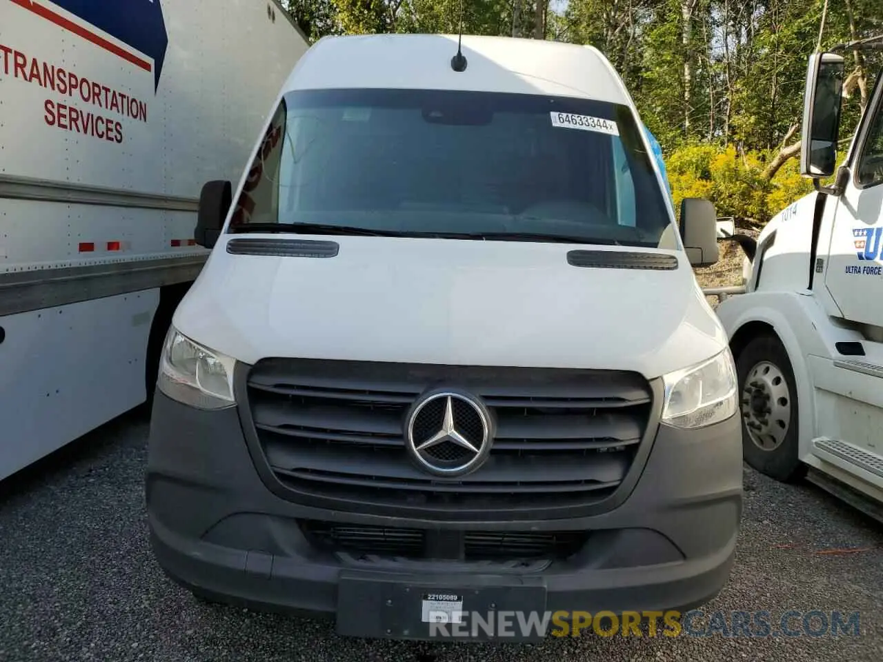 5 Photograph of a damaged car W1Y4DBHY6NP437023 MERCEDES-BENZ SPRINTER 2022