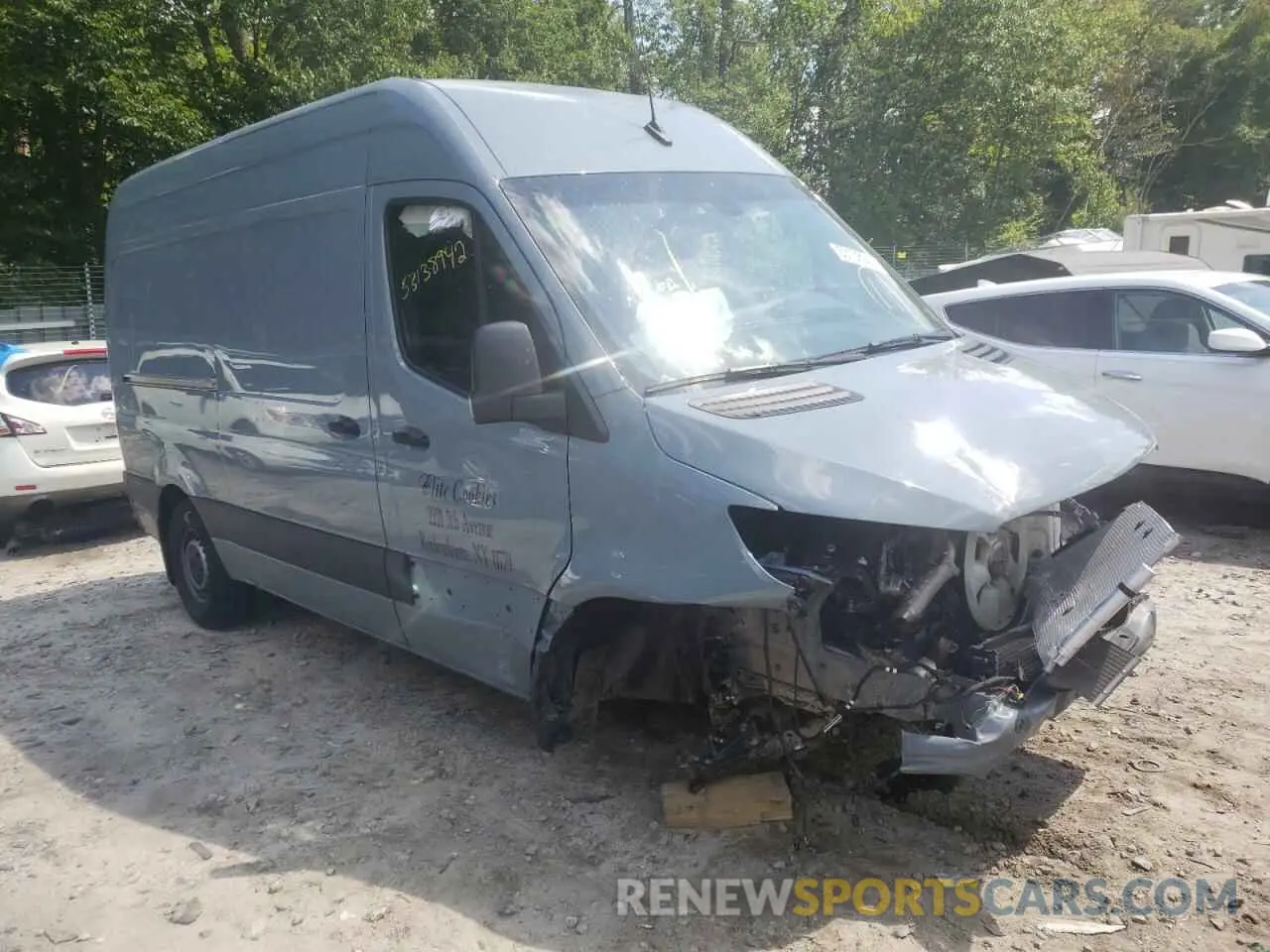 1 Photograph of a damaged car W1Y4DBHY6NT103209 MERCEDES-BENZ SPRINTER 2022