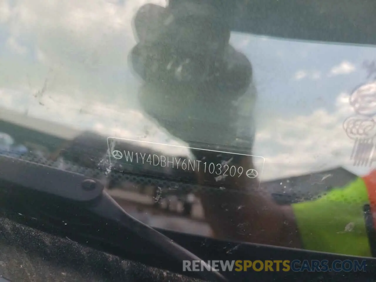 10 Photograph of a damaged car W1Y4DBHY6NT103209 MERCEDES-BENZ SPRINTER 2022