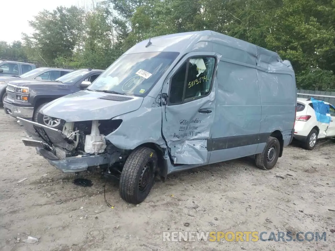 9 Photograph of a damaged car W1Y4DBHY6NT103209 MERCEDES-BENZ SPRINTER 2022