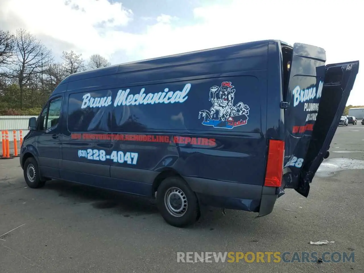 2 Photograph of a damaged car W1Y4ECHY1NT103671 MERCEDES-BENZ SPRINTER 2022
