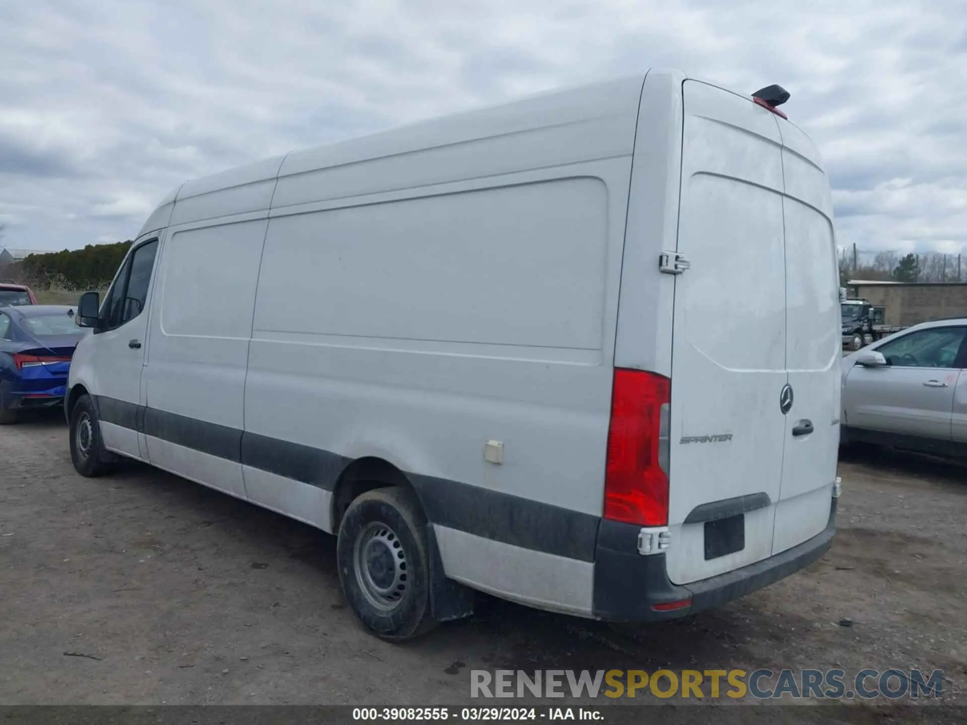 3 Photograph of a damaged car W1Y4ECHY9NT109296 MERCEDES-BENZ SPRINTER 2022