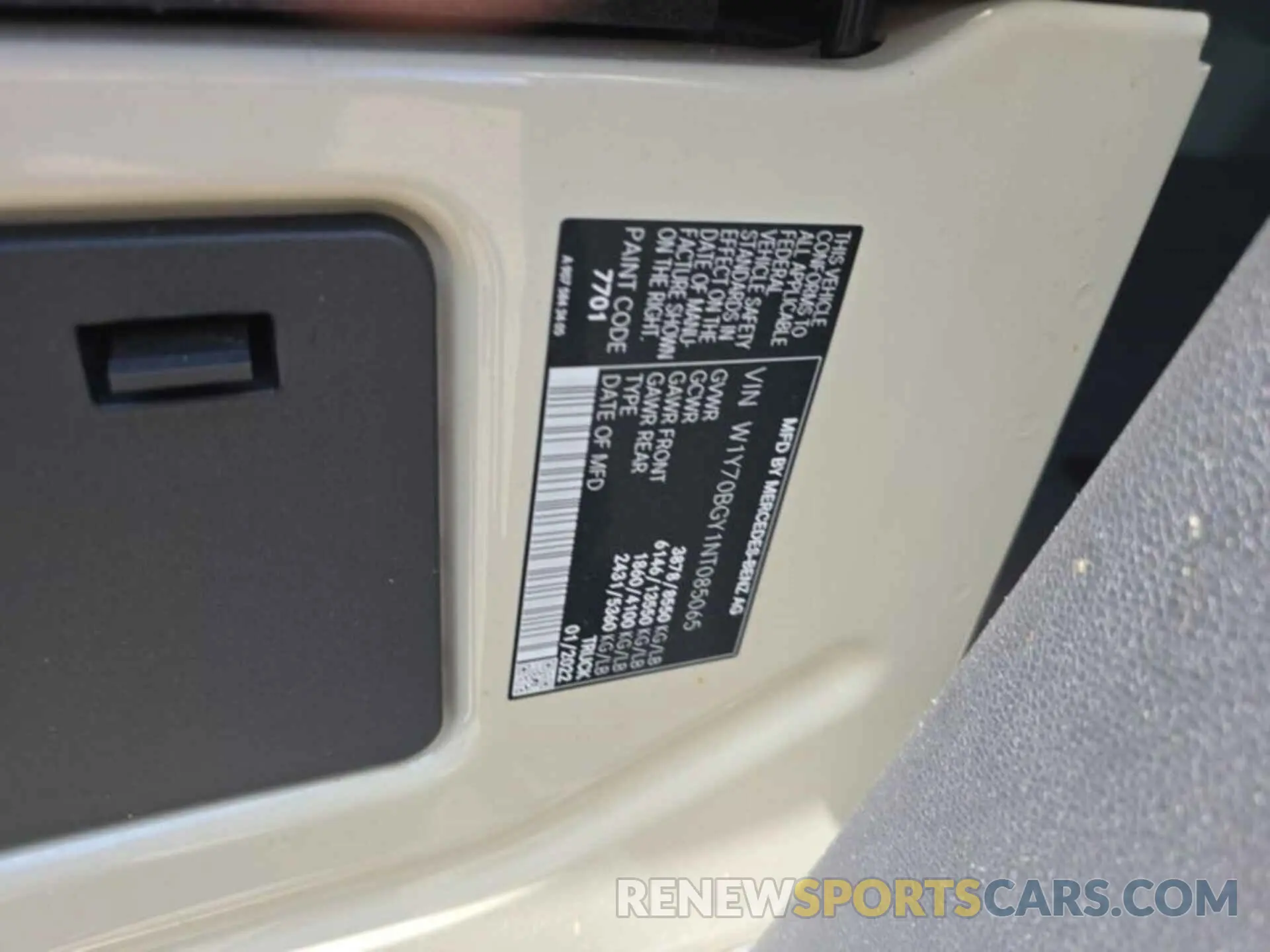 19 Photograph of a damaged car W1Y70BGY1NT085065 MERCEDES-BENZ SPRINTER 2022