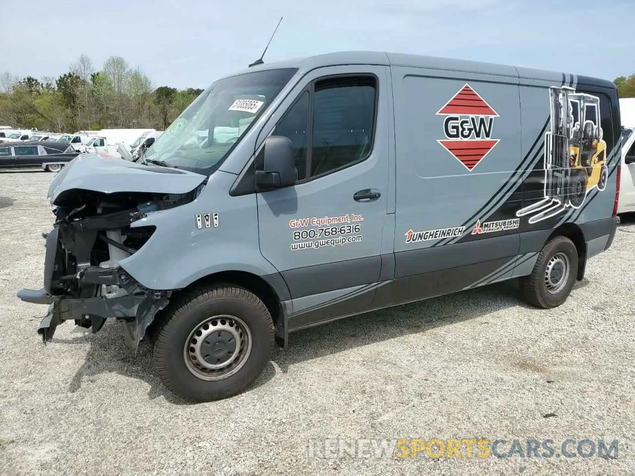 1 Фотография поврежденного автомобиля W1Y4KBHY9PT123561 MERCEDES-BENZ SPRINTER 2023