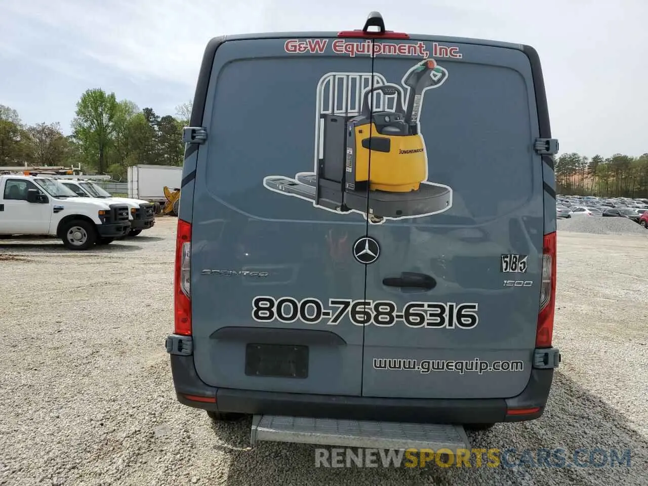 6 Фотография поврежденного автомобиля W1Y4KBHY9PT123561 MERCEDES-BENZ SPRINTER 2023