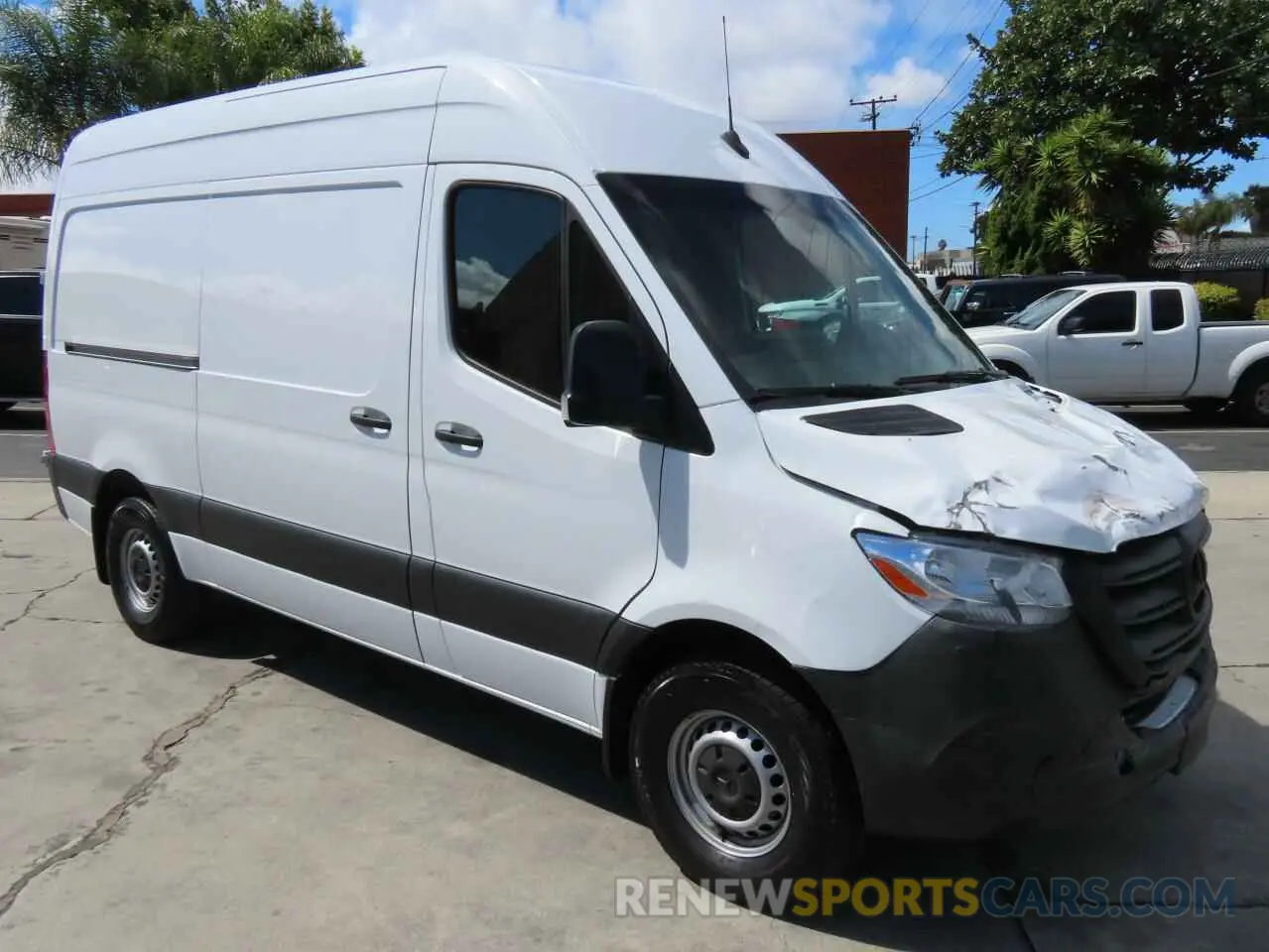 1 Photograph of a damaged car W1Y4NBHY5PT139828 MERCEDES-BENZ SPRINTER 2023