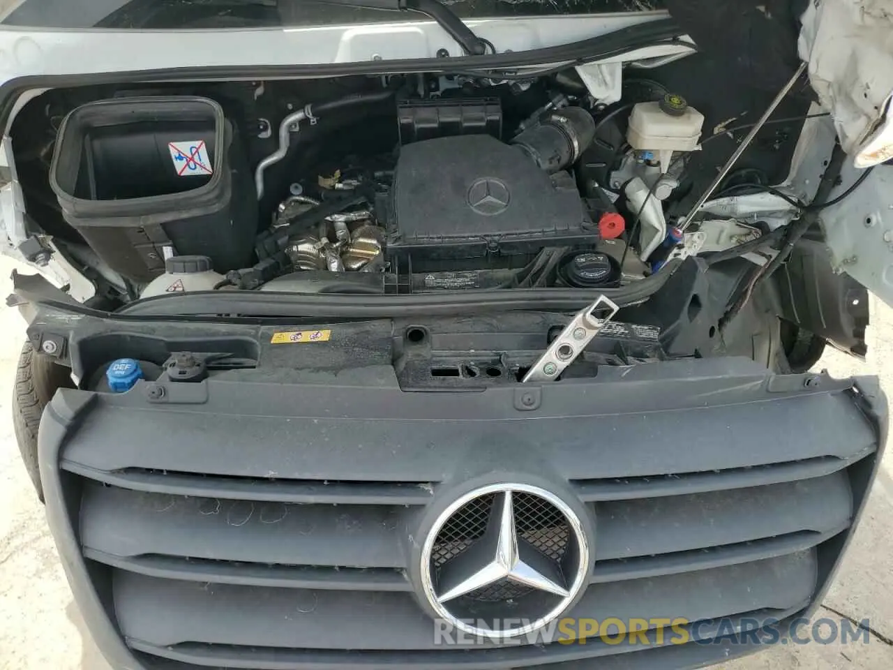 12 Photograph of a damaged car W1Y4NCHY8PT154460 MERCEDES-BENZ SPRINTER 2023