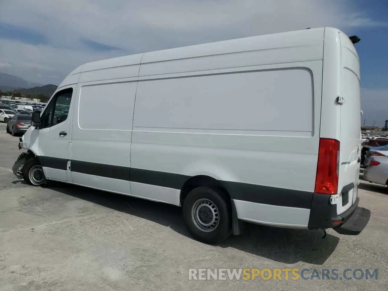 2 Photograph of a damaged car W1Y4NCHY8PT154460 MERCEDES-BENZ SPRINTER 2023