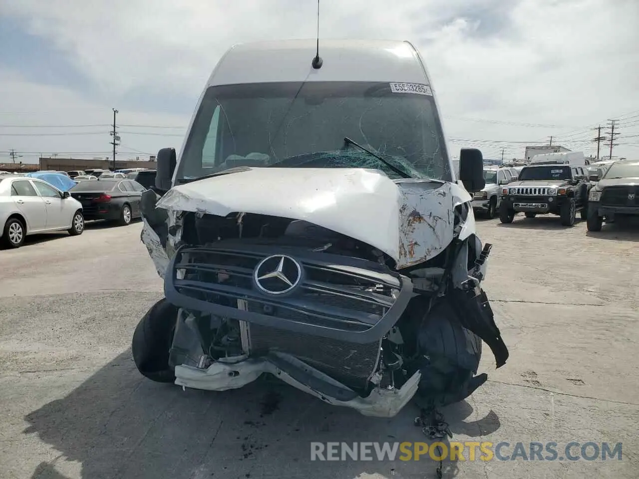 5 Photograph of a damaged car W1Y4NCHY8PT154460 MERCEDES-BENZ SPRINTER 2023