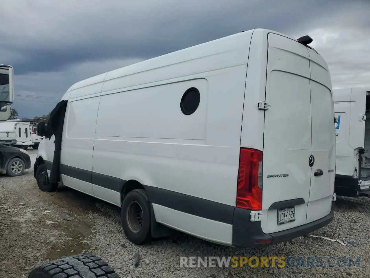 2 Фотография поврежденного автомобиля W1Y8KD3Y9PT139196 MERCEDES-BENZ SPRINTER 2023