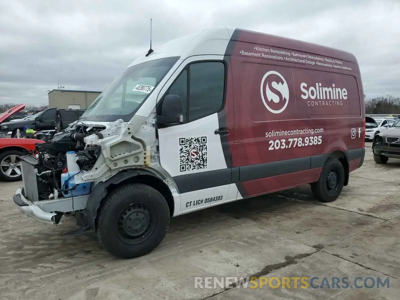 1 Фотография поврежденного автомобиля W1W4NBHY3RT167719 MERCEDES-BENZ SPRINTER 2024