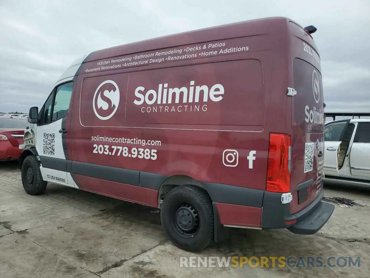 2 Фотография поврежденного автомобиля W1W4NBHY3RT167719 MERCEDES-BENZ SPRINTER 2024
