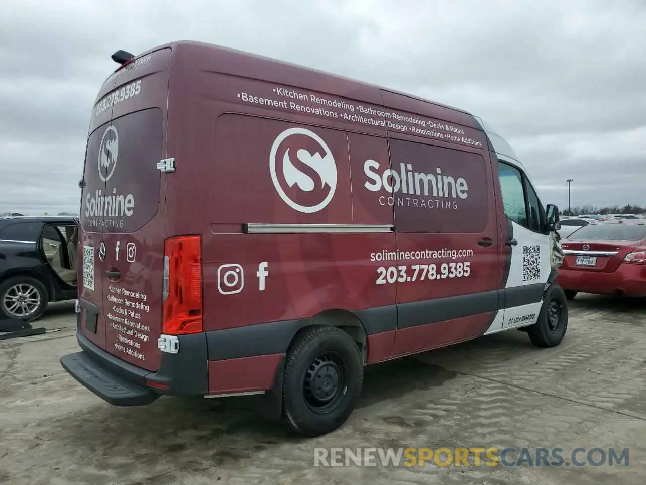 3 Фотография поврежденного автомобиля W1W4NBHY3RT167719 MERCEDES-BENZ SPRINTER 2024