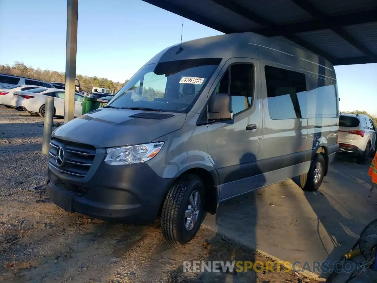 1 Photograph of a damaged car W1W4NBHY6RP664787 MERCEDES-BENZ SPRINTER 2024