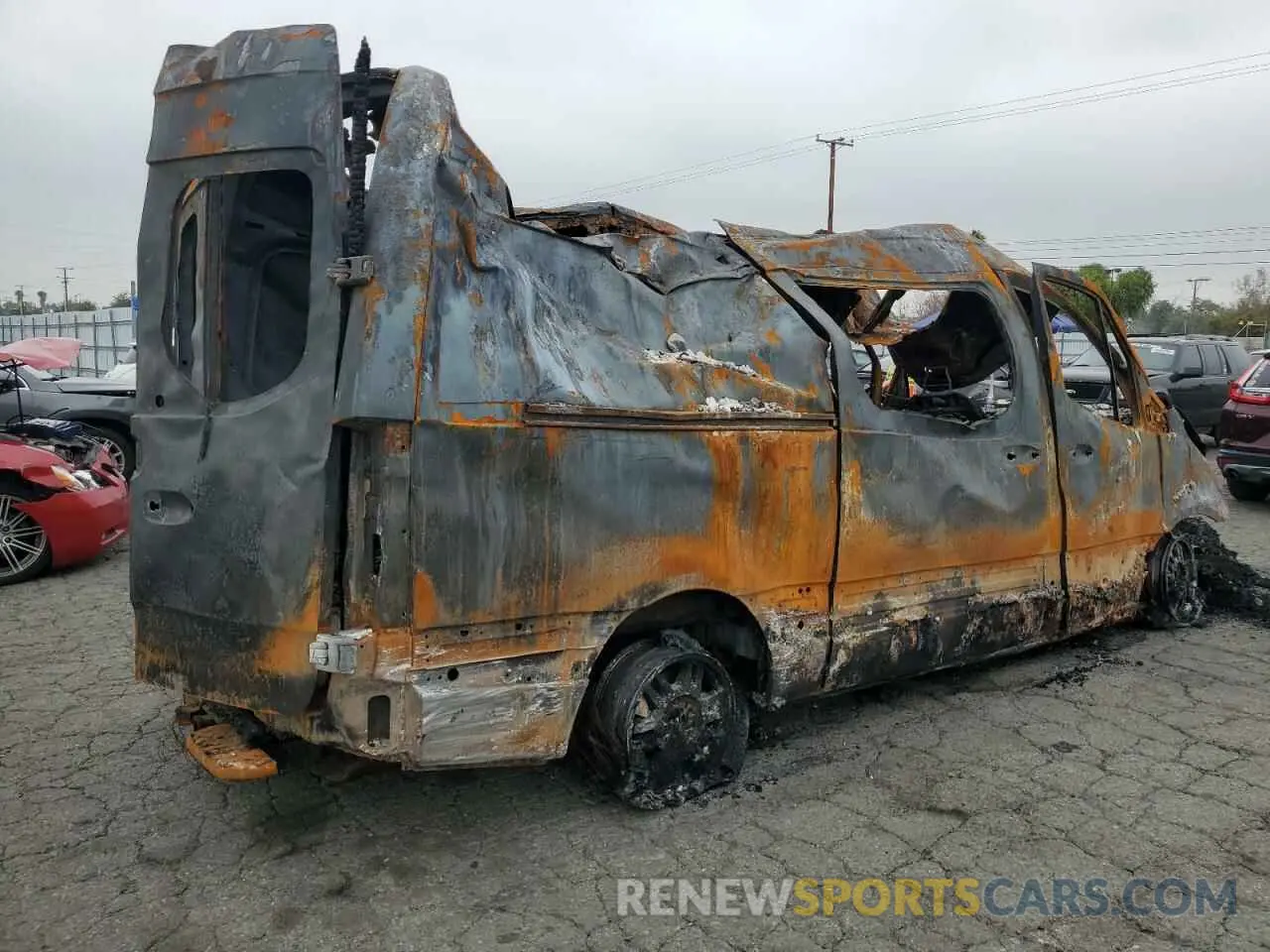 3 Фотография поврежденного автомобиля W1W4NBHY6RT163566 MERCEDES-BENZ SPRINTER 2024