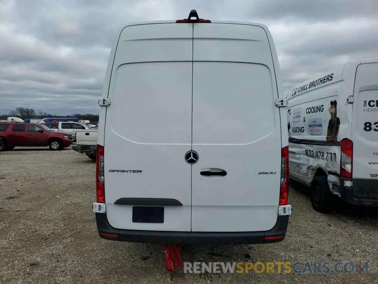 6 Photograph of a damaged car W1Y4NDHY2RT161798 MERCEDES-BENZ SPRINTER 2024
