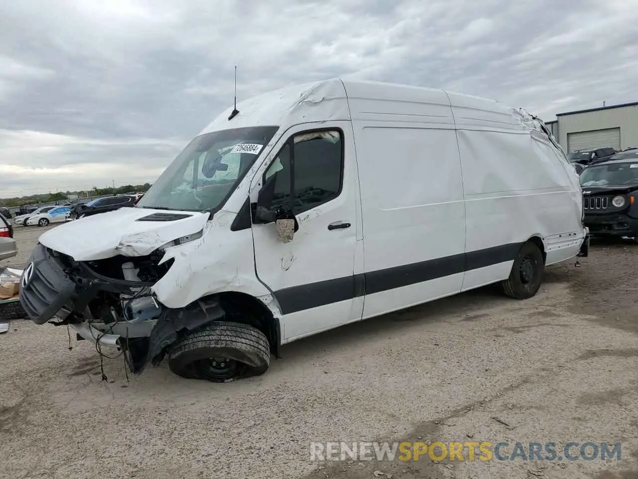 1 Фотография поврежденного автомобиля W1Y4NDHY9RT191364 MERCEDES-BENZ SPRINTER 2024