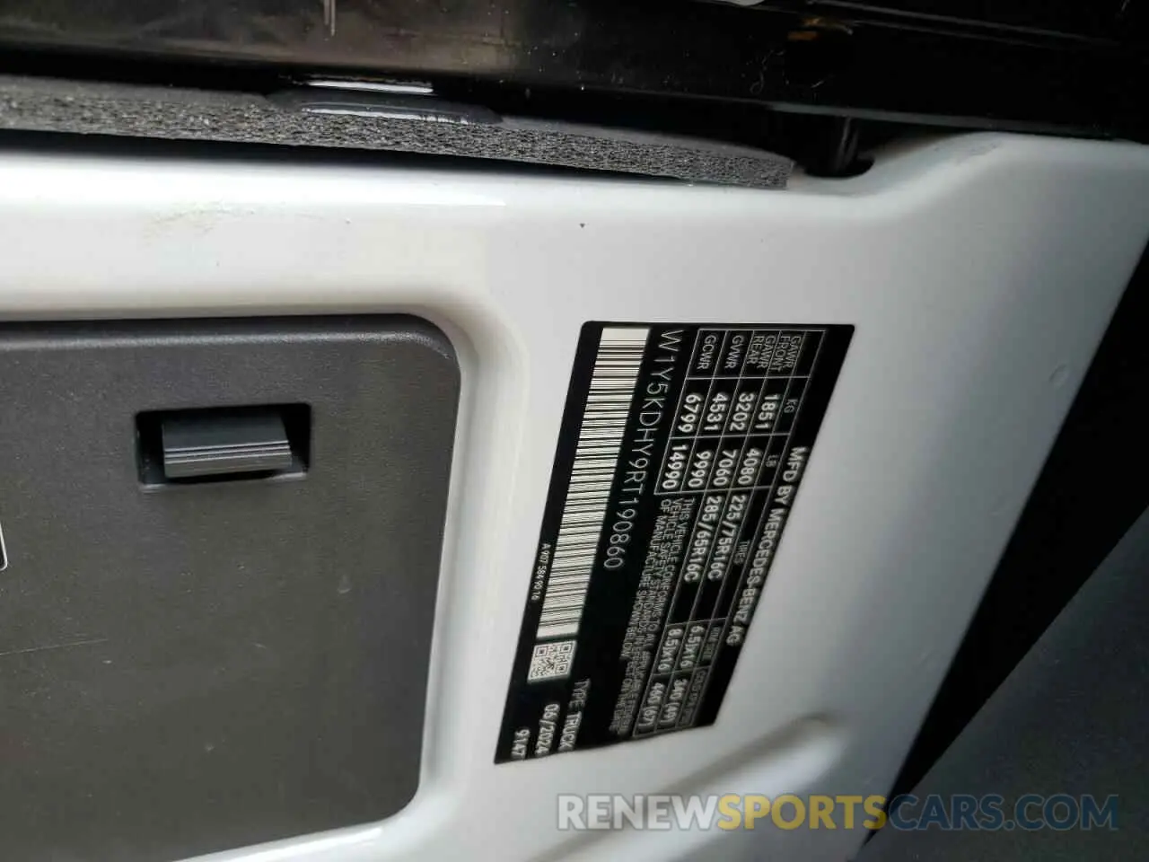 13 Photograph of a damaged car W1Y5KDHY9RT190860 MERCEDES-BENZ SPRINTER 2024