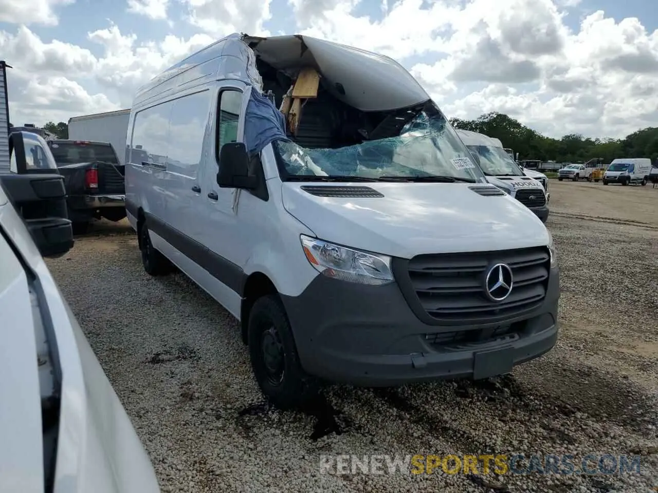 4 Photograph of a damaged car W1Y5KDHY9RT190860 MERCEDES-BENZ SPRINTER 2024