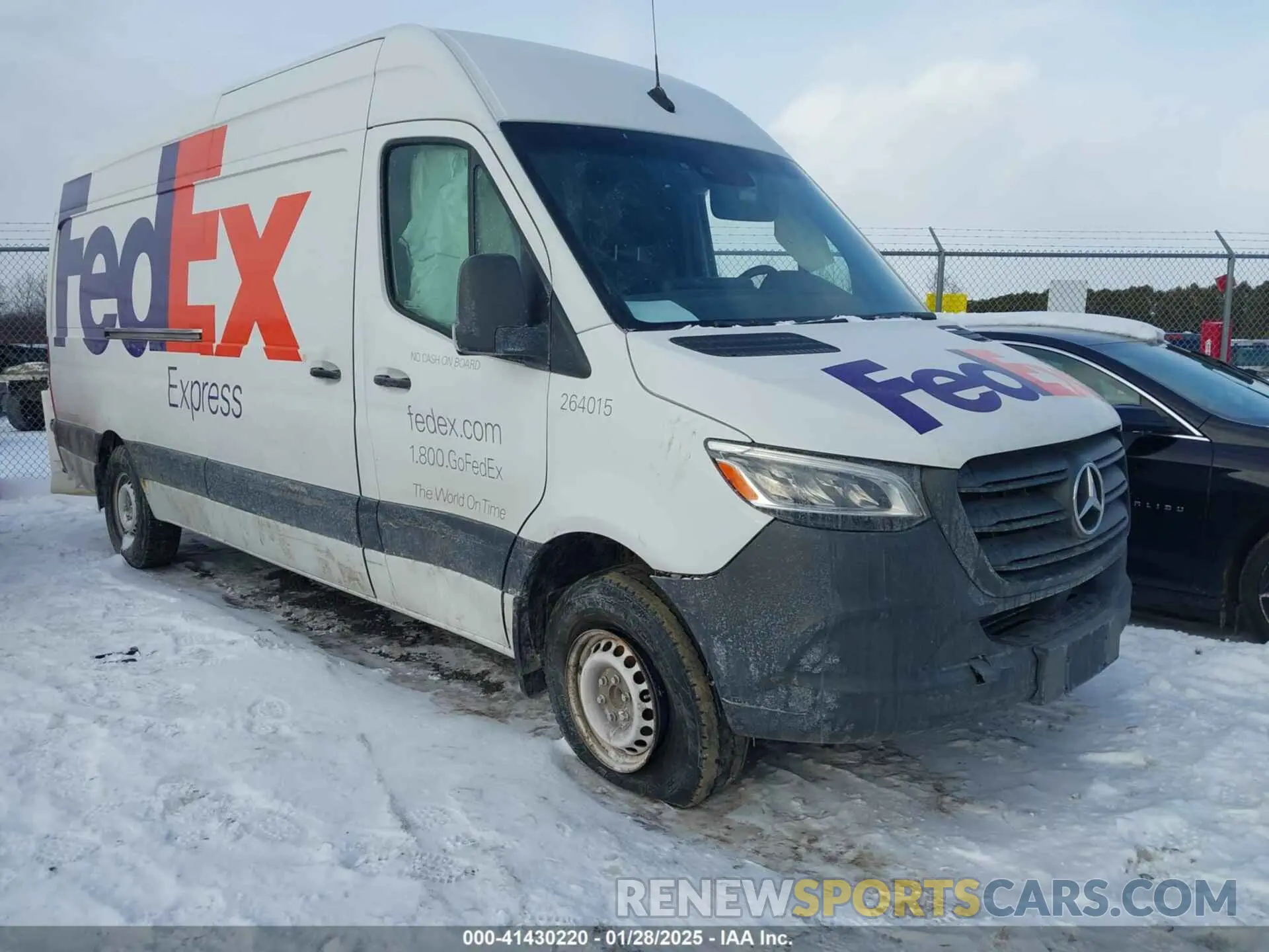 1 Photograph of a damaged car WD3PF1CD3KP062854 MERCEDES-BENZ SPRINTER 2500 2019