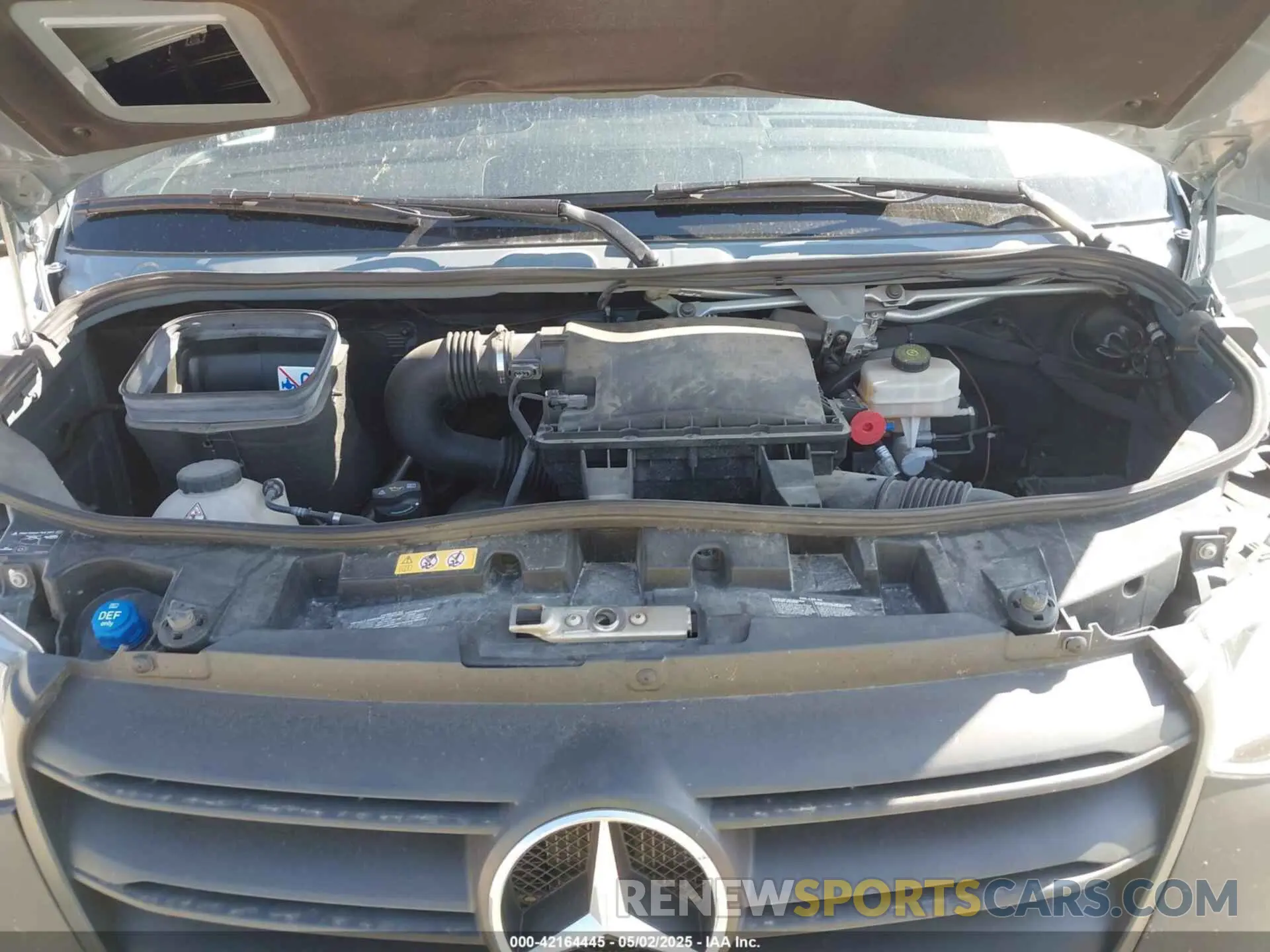 10 Фотография поврежденного автомобиля WD4FF0CD3KP141393 MERCEDES-BENZ SPRINTER 2500 2019