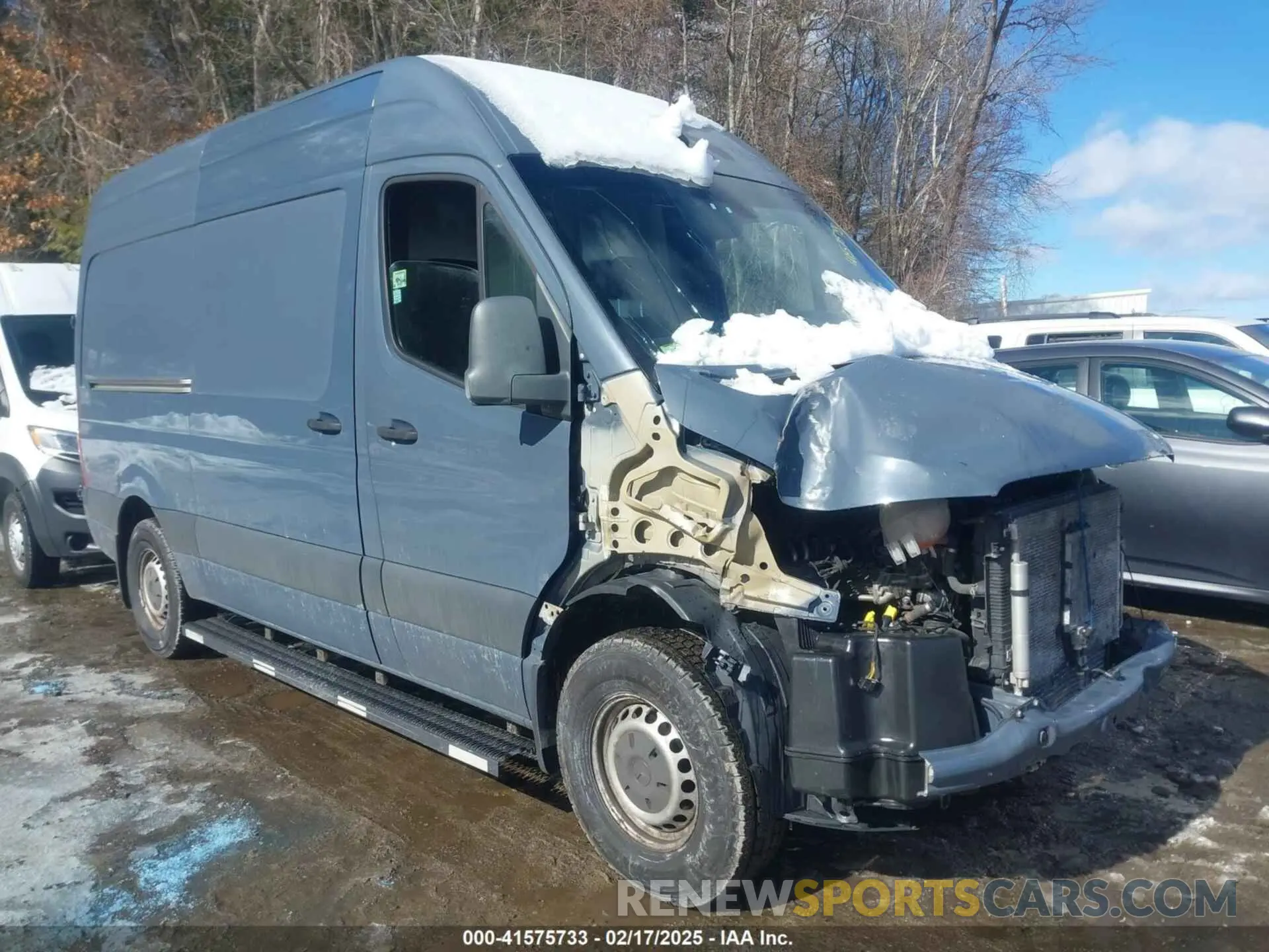 1 Photograph of a damaged car WD4PF0CD8KP046669 MERCEDES-BENZ SPRINTER 2500 2019