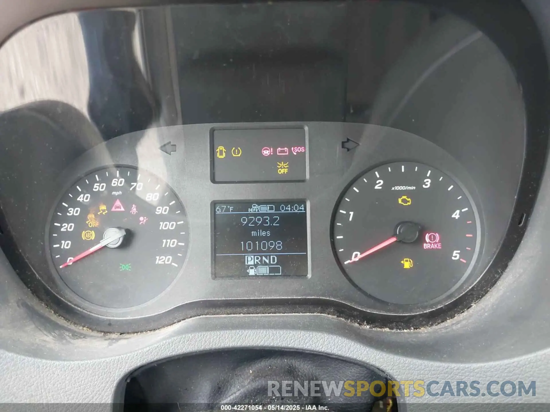 7 Photograph of a damaged car WD4PF1CD1KP149776 MERCEDES-BENZ SPRINTER 2500 2019