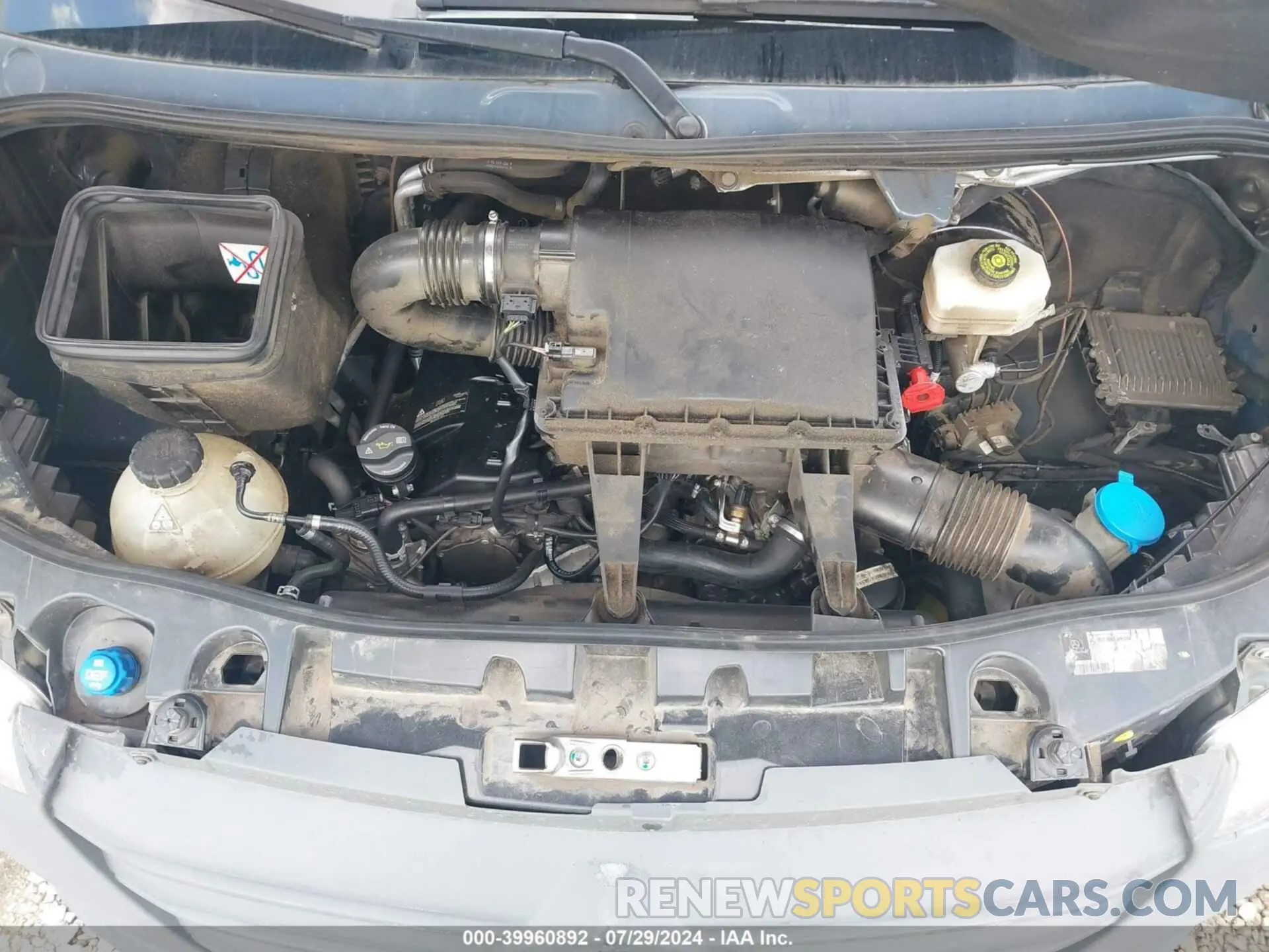 10 Photograph of a damaged car WD4PF1CD2KP111814 MERCEDES-BENZ SPRINTER 2500 2019