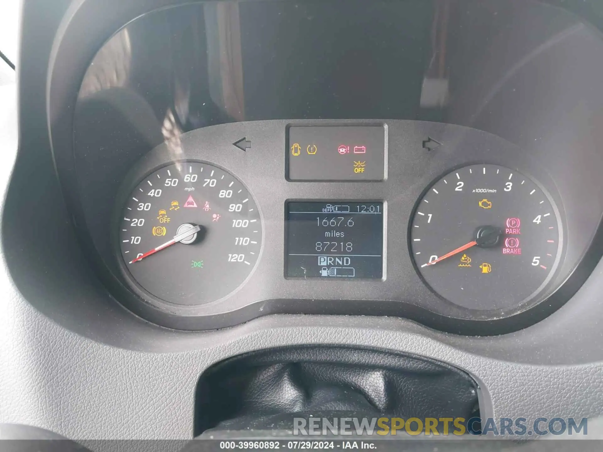7 Photograph of a damaged car WD4PF1CD2KP111814 MERCEDES-BENZ SPRINTER 2500 2019