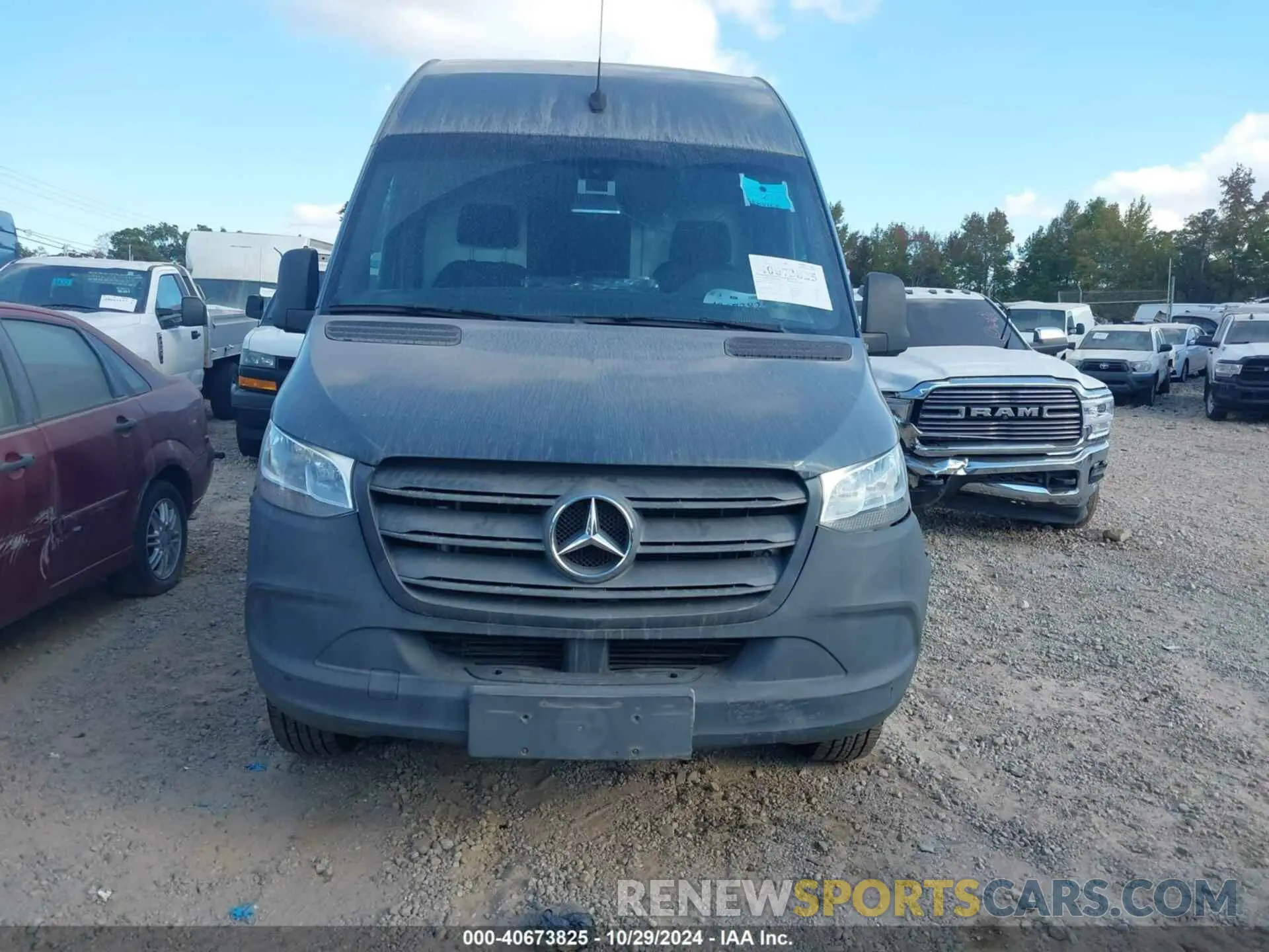 12 Фотография поврежденного автомобиля WD4PF1CD3KP128976 MERCEDES-BENZ SPRINTER 2500 2019