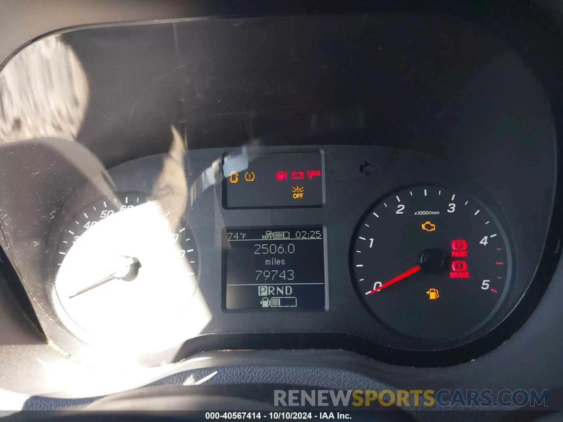 7 Photograph of a damaged car WD4PF1CD3KP135569 MERCEDES-BENZ SPRINTER 2500 2019