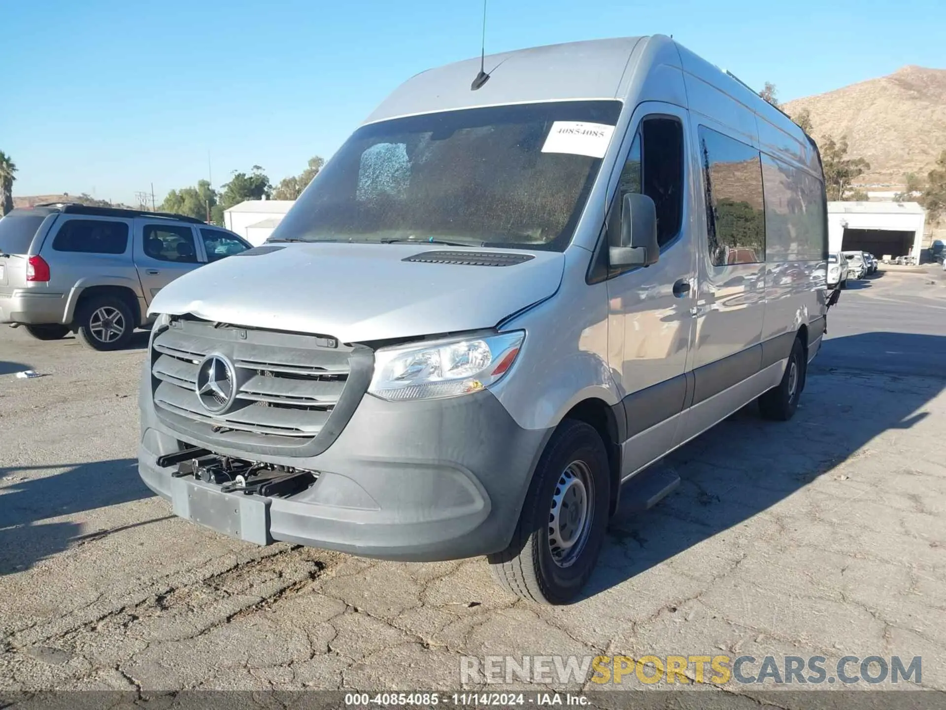2 Photograph of a damaged car WD4PF1CD5KP082325 MERCEDES-BENZ SPRINTER 2500 2019