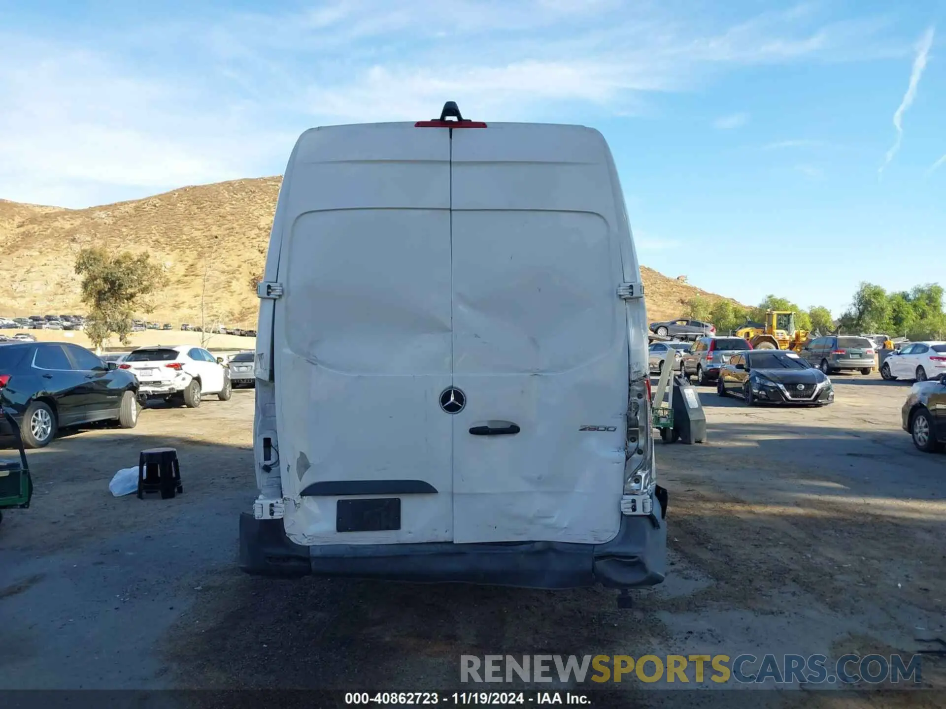 16 Фотография поврежденного автомобиля WD4PF1CD7KT008931 MERCEDES-BENZ SPRINTER 2500 2019