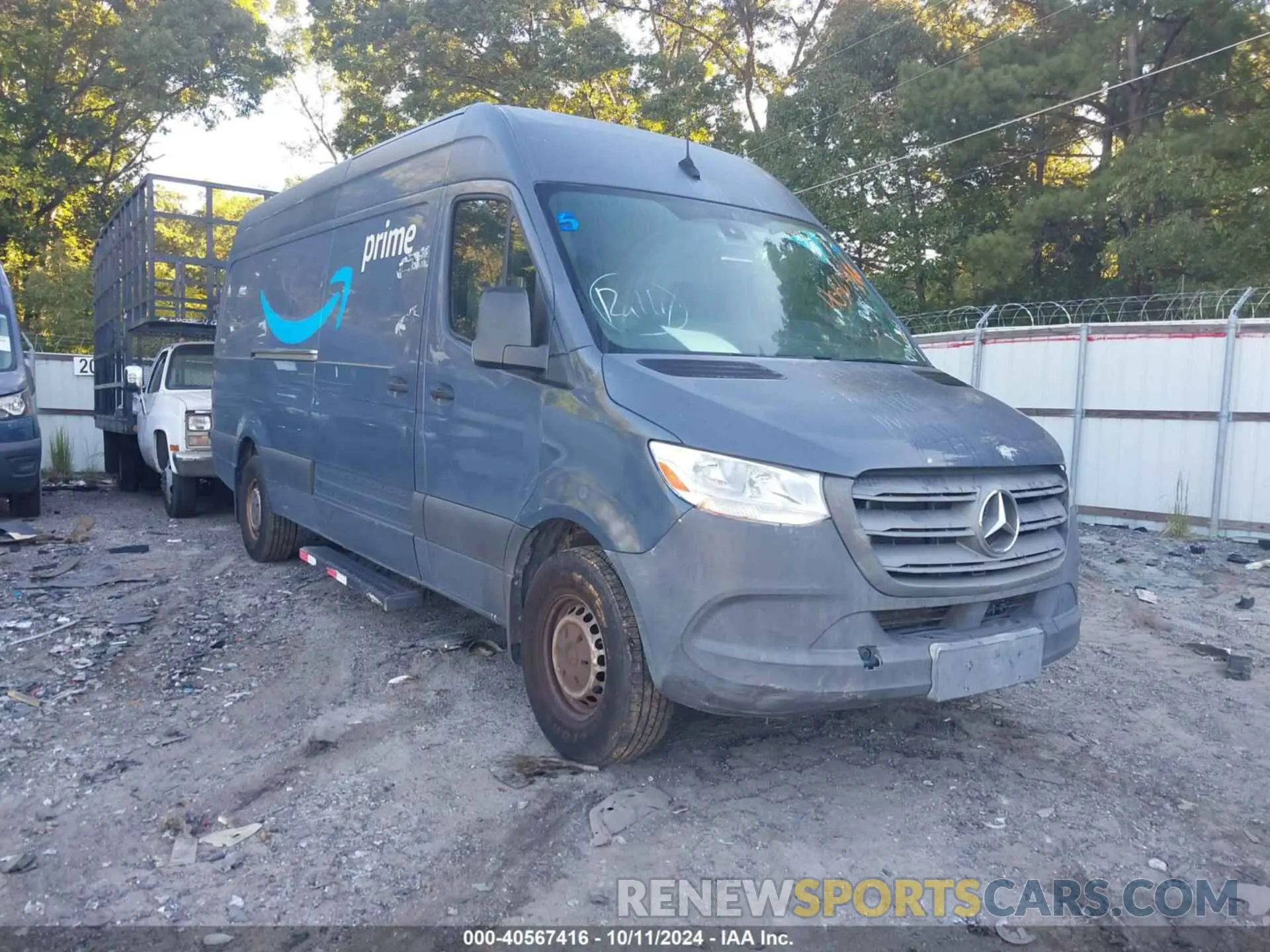 1 Photograph of a damaged car WD4PF1CD8KP136331 MERCEDES-BENZ SPRINTER 2500 2019